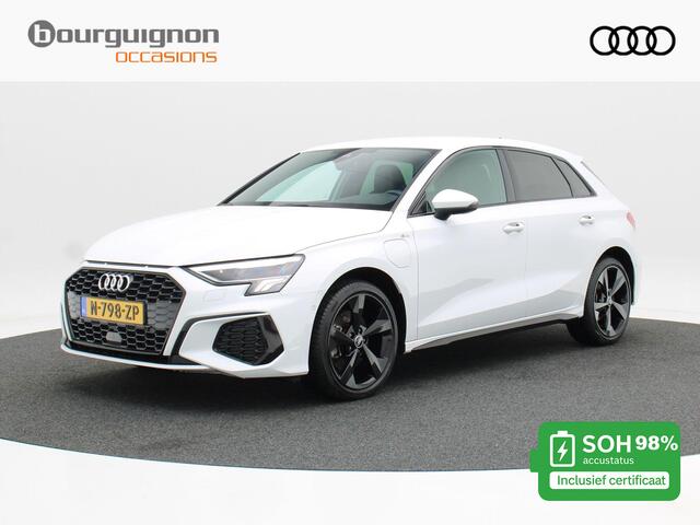 Audi A3 SPORTBACK 40 TFSi e 204 Pk Automaat S-Line | Full LED | 18 Inch | Zwart Optiek | Adaptive Cruise | App Connect | Stoelverwarming | 69.586 Km!!