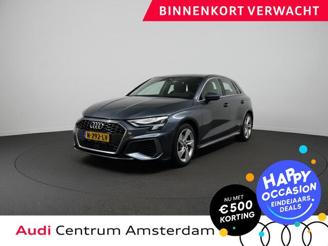 Audi A3 SPORTBACK 30 TFSI S edition 110 pk | Navigatie | Parkeersensoren achter | Autom. airco | LED koplampen | Apple Carplay/Android Auto |