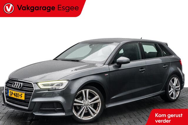 Audi A3 SPORTBACK 1.0 TFSI Sport 3 x S Line | Edition | Automaat | 2e Eign | NED Auto | N,Model | | Clima | Pdc | Navi | Sport stoelen | LED-koplampen | Sport Stuur |
