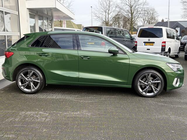 Audi A3 SPORTBACK 40 TFSI e Advanced edition Uniek: Individal lak Sonomagrün Metallic