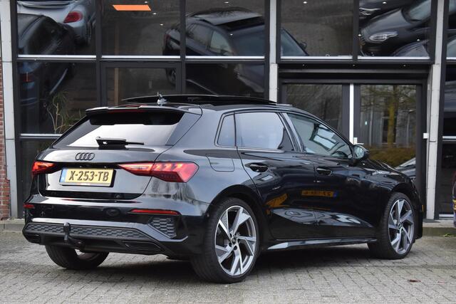Audi A3 SPORTBACK 35 TFSI S edition Pano Kuip Lane B&O Trekhaak Leder