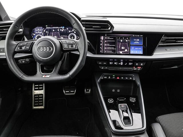 Audi A3 SPORTBACK 40 TFSIe 204pk S Edition · Camera · Parkeerassistent · Zwart Optiek Pakket Plus · ACC · Stoelverwarming · Apple/Android Car Play · Garantie t/m 23-06-2029 of 100.000km