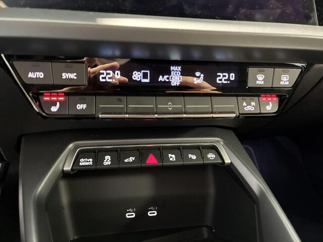 Audi A3 SPORTBACK 40 TFSIe 204pk S-tronic S Edition · Apple/Android Car Play · Camera · Navigatie · Stoelverwarming · 17'' Inch · Garantie t/m 18-06-2029 of 100.000km