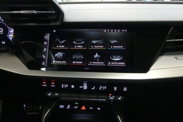 Audi A3 SPORTBACK 45 TFSI e S edition Competition HALF LEDER, STOELVERWARMING, ADAPT. CRUISE, CLIMA, CAMERA, PDC V&A, NAVI, 47.524KM