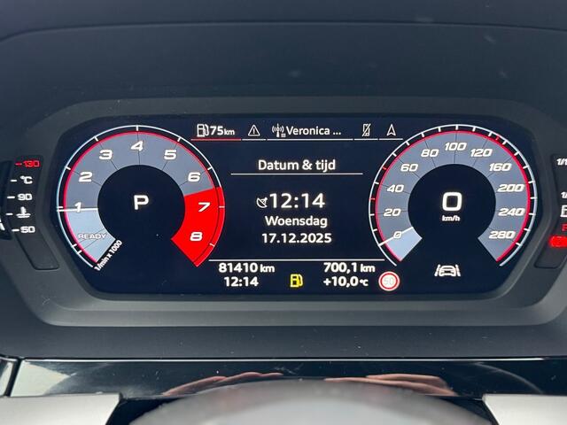 Audi A3 SPORTBACK 30 TFSI autom Advanced edition ecc,digidash,led,lmv,navi,sportstoel,pdc,chroom