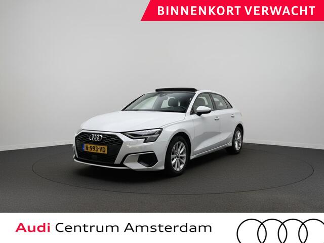 Audi A3 SPORTBACK 30 TFSI Pro Line 110 pk | Navigatie via App | Panoramadak | Parkeersensoren achter | Cruise control | Apple Carplay/Android Auto |