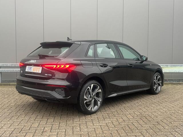 Audi A3 SPORTBACK 35 TDI S-Line Nieuw Staat ! 360 Camera / Elec. Stoelen / Key Less