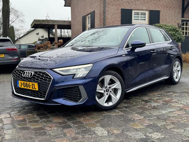 Audi A3 SPORTBACK 30 TFSI 2xS-line autom ecc,1/2leer,navi,led,lmv,digidash,chroom,pdc