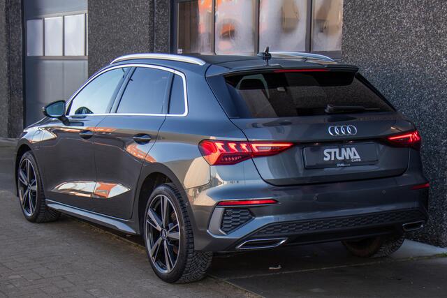 Audi A3 SPORTBACK 45 TFSI e S edition Competition | BTW | S-Line | Matrix LED | Keyless | Camera | Virtual | DAB | B&O Audio | Carplay | Leder | Memory Seats | ACC | Sfeer | 245 PK | Dealer Onderhouden | Garantie