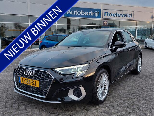 Audi A3 SPORTBACK 30 TFSI 110pk Automaat Advanced Edition | Origineel NL | Navi | Apple Carplay+Android Auto | Clima | Cruise | Led Koplampen | Pdc V+A | Rijstrook+Licht+Regensensor | 17''lm