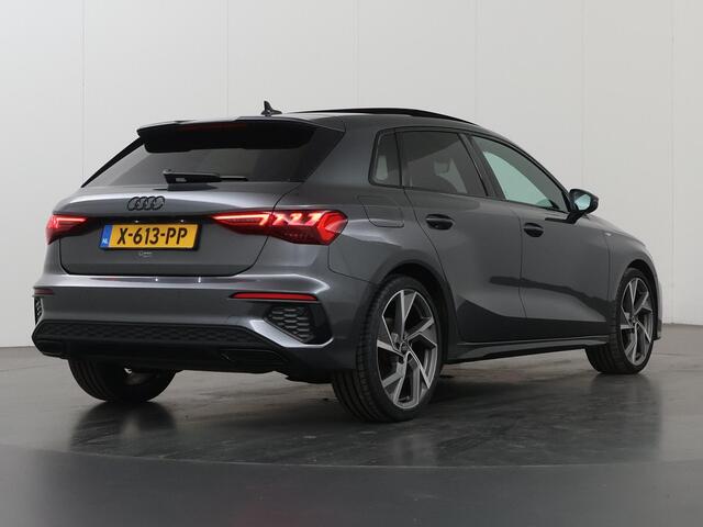 Audi A3 SPORTBACK 35 TFSI S edition | B&O Audio | Virtual Cockpit | Sport stoelen | Stoelverwarming | Panoramadak | Camera | DAB | Trekhaak | Matrix LED | Adaptieve Cruise Control |