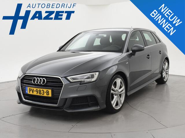 Audi A3 SPORTBACK 1.0 TFSI 3X S-LINE | DAYTONAGRIJS | SPORTSTOELEN | LED | 18 INCH | NAVIGATIE