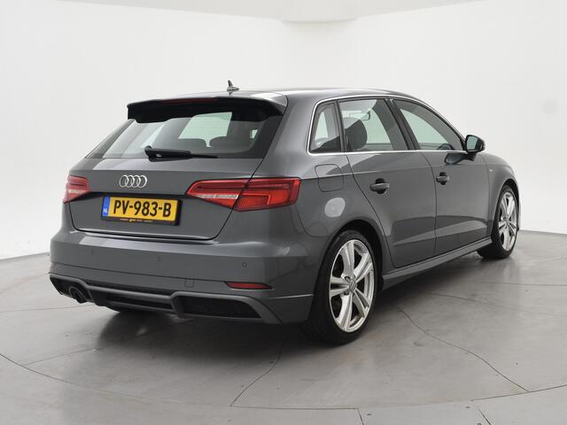 Audi A3 SPORTBACK 1.0 TFSI 3X S-LINE | DAYTONAGRIJS | SPORTSTOELEN | LED | 18 INCH | NAVIGATIE