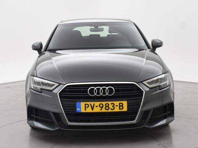 Audi A3 SPORTBACK 1.0 TFSI 3X S-LINE | DAYTONAGRIJS | SPORTSTOELEN | LED | 18 INCH | NAVIGATIE
