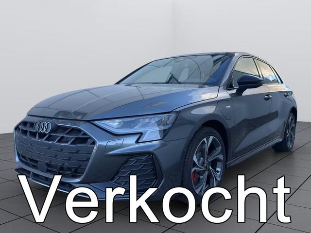Audi A3 SPORTBACK 45 TFSI e S-LINE (200kW/272pk) ** LED, VIRTUAL, PANORAMA, ELECTR. BED. ST, PRIVACY, 18-inch ** UNFALLFREI - ¤ 14.300,= onder NP ** ** INFORMEER OOK NAAR ONZE AANTREKKELIJKE FINANCIAL-LEASE TARIEVEN **