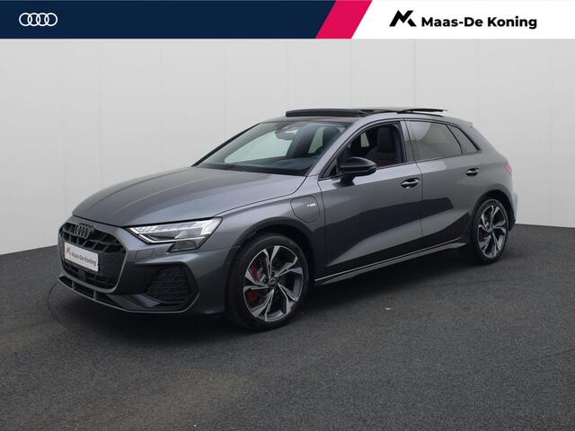 Audi A3 SPORTBACK 45 TFSIe 272PK S Line Competition · Panoramadak · Drive select · Camera + Parkeersensoren · Garantie t/m 16-04-2027 · TOPDEAL