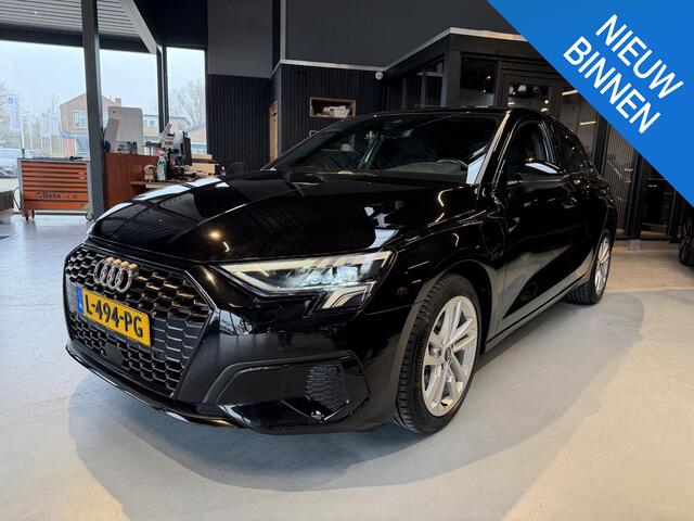 Audi A3 SPORTBACK 40 TFSI e Business edition AUTOMAAT | APPLE / ANDROID CARPLAY | NAVIGATIE | LED MATRIX KOPLAMPE/ACHTERLICHTEN | PAREKEER SENSOREN | STOELVERWARMING |