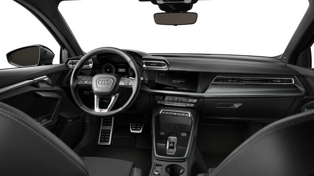 Audi A3 SPORTBACK 45 TFSI e S edition Competition | Carbon | Trekhaak | Achteruitrijcamera | Matrix-led | MMI plus | ACC | Sonos | Headup |