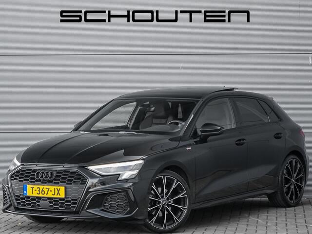 Audi A3 SPORTBACK 35 TFSI S Edition Pano Zwart Optiek Leder 19"
