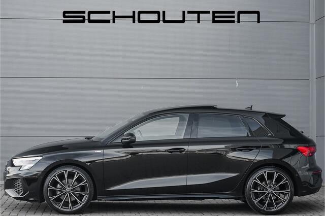 Audi A3 SPORTBACK 35 TFSI S Edition Pano Zwart Optiek Leder 19"