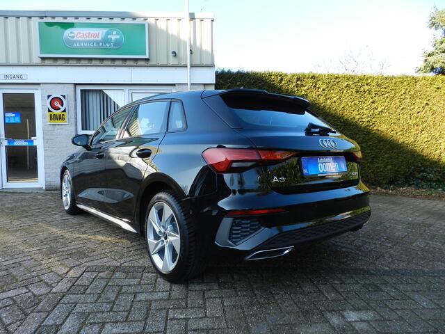 Audi A3 SPORTBACK 35 TFSI S edition 150PK - Leder S-Line interieur - Apple Carplay - Digital Cockpit - Stoelverw. - 100% Onderhouden