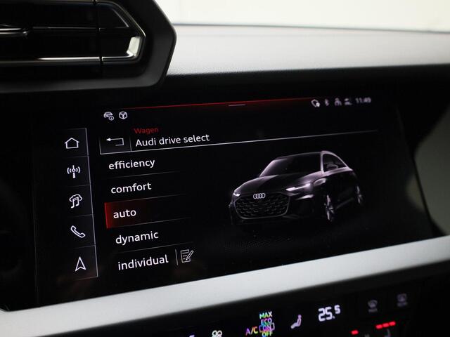 Audi A3 SPORTBACK 40 TFSIe 150kW/204PK Advanced S Line · SONOS Sound · Head-Up Display · Camera + Parkeersensoren · Adaptive Cruise Control · Stoelverwarming · Garantie t/m 14-04-2030 of 100000km