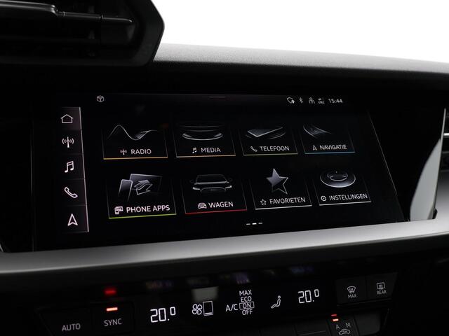 Audi A3 SPORTBACK 40 TFSIe 204pk S-Tronic Business Edition · Camera · Apple/Android Car Play · ACC · Clima · Navigatie · Sportstoelen ·