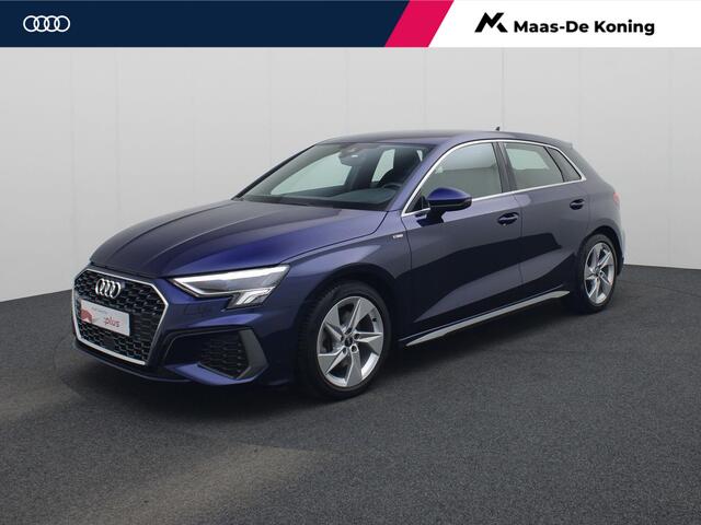 Audi A3 SPORTBACK 30 TFSI/110PK S edition · Navigatie · Parkeersensoren · Apple/Android Car Play ·