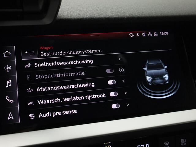 Audi A3 SPORTBACK 30 TFSI/110PK S edition · Navigatie · Parkeersensoren · Apple/Android Car Play ·