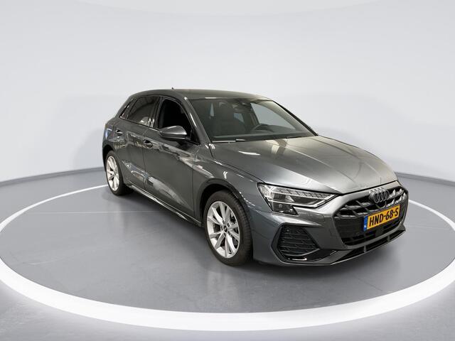 Audi A3 SPORTBACK 40 TFSIe 204pk S-tronic S edition · Camera · Apple/Android Car Play · Navigatie · Stoelverwarming · P-Sensoren · 18'' Inch · Garantie t/m 06-05-2029 of 100.000km