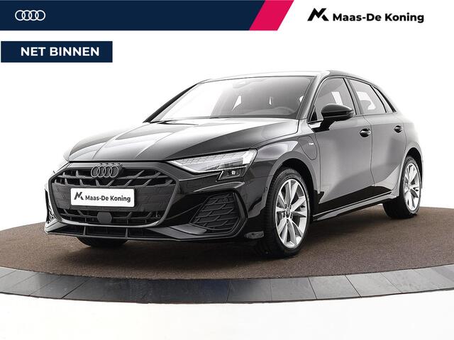 Audi A3 SPORTBACK 40 TFSIe 204pk S-tronic S edition · Camera · P-Sensoren · Apple/Android Car Play · Navigatie · 17'' Inch · Garantie t/m 16-06-2029 of 100.000km