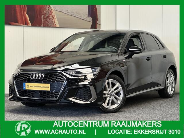 Audi A3 SPORTBACK 40 TFSI e Edition S-Line PHEV NAVIGATIE CRUISE CONTROL CLIMATE CONTROL STOELVERWARMING RIJSTROOKSENSOREN PDC ZEER MOOI !! 3010