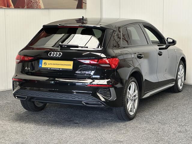 Audi A3 SPORTBACK 40 TFSI e Edition S-Line PHEV NAVIGATIE CRUISE CONTROL CLIMATE CONTROL STOELVERWARMING RIJSTROOKSENSOREN PDC ZEER MOOI !! 3010