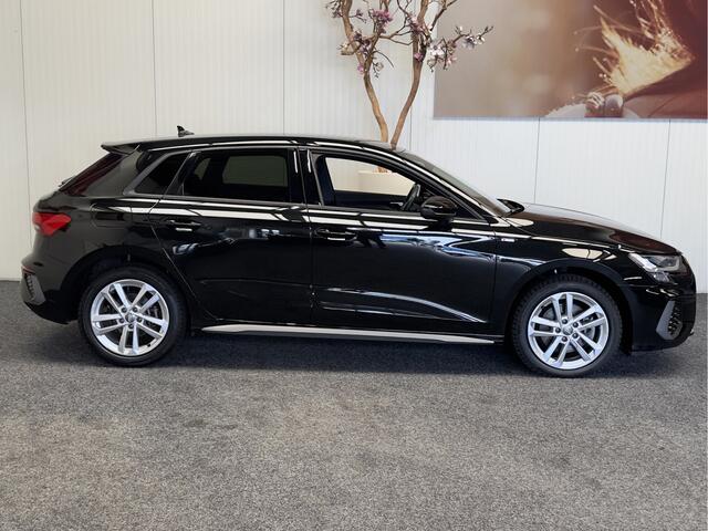 Audi A3 SPORTBACK 40 TFSI e Edition S-Line PHEV NAVIGATIE CRUISE CONTROL CLIMATE CONTROL STOELVERWARMING RIJSTROOKSENSOREN PDC ZEER MOOI !! 3010