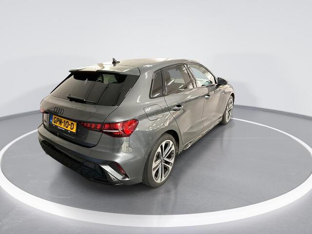 Audi A3 SPORTBACK 35 TFSI 150pk S-tronic S edition · Sonos Audio · Camera · Apple/Android Car Play · Adaptive Cruise Control · Sfeerverlichting · Afgevlakt Stuurwiel · 18'' Inch · Garantie t/m 29-10-2028 of 100.000km