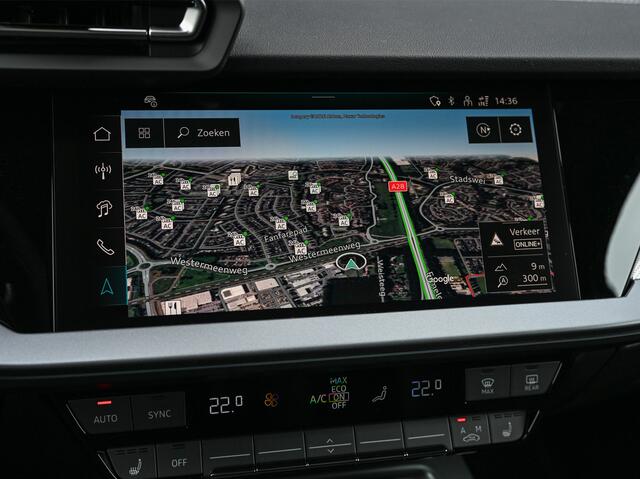 Audi A3 SPORTBACK 45 TFSI e S edition 272pk Competition | Panoramadak | Ambiance interieur | Active Cruise | Sonos Sound | S-Seats + Memory | Head-Up | Camera | Stoelverwarming | Keyless