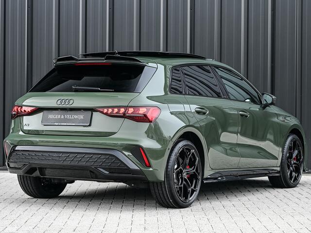 Audi A3 SPORTBACK 45 TFSI e S edition 272pk Competition | Panoramadak | Ambiance interieur | Active Cruise | Sonos Sound | S-Seats + Memory | Head-Up | Camera | Stoelverwarming | Keyless