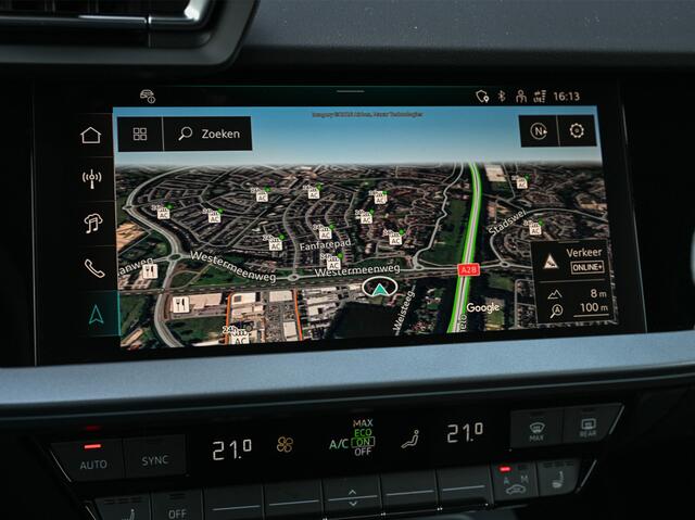 Audi A3 SPORTBACK 45 TFSI e 272pk S edition Competition | Panoramadak | Ambiance interieur | Active Cruise | Sonos Sound | S-Seats + Memory | Head-Up | Camera | Stoelverwarming | Keyless