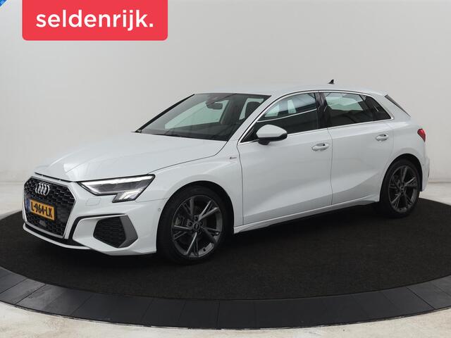Audi A3 SPORTBACK 30 TFSI S edition | Stoelverwarming | Park Assist | Sportstoelen | Carplay | Half leder | Virtual Cockpit | Full LED | Navigatie | Climate control | Cruise control