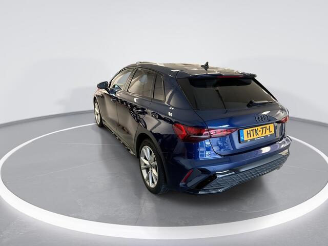 Audi A3 SPORTBACK 40 TFSIe 204pk S-tronic S edition · Camera · Apple/Android Car Play · Navigatie · P-Sensoren · Park Assist · 17'' Inch · Garantie t/m 08-07-2029 of 100.000km