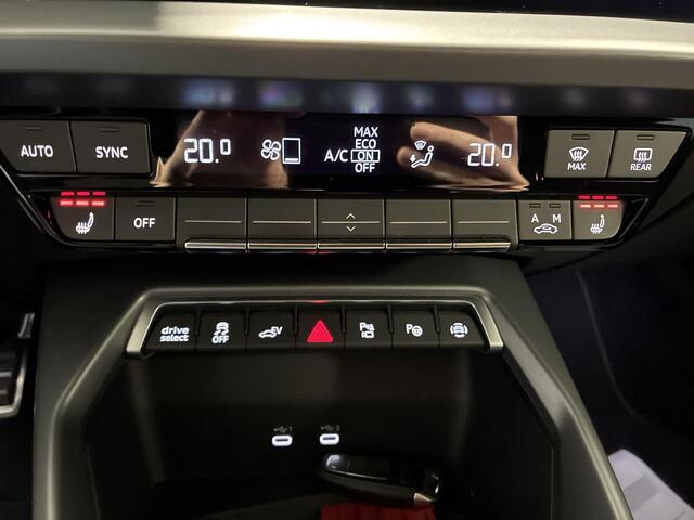 Audi A3 SPORTBACK 40 TFSIe 204pk S-tronic S edition · Camera · Apple/Android Car Play · Navigatie · P-Sensoren · Park Assist · 17'' Inch · Garantie t/m 08-07-2029 of 100.000km