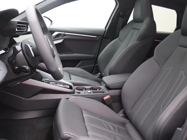 Audi A3 SPORTBACK 45 TFSI e S edition Competition 272PK S-Tronic S-Line, Pano-Schuifdak, Memorystoel, Achteruitrijcamera, Matrix LED-verlichting, Leder, Elektr. Achterklep, Keyless, 18" LM Velgen
