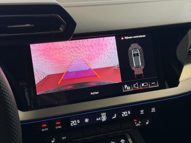 Audi A3 SPORTBACK 35 TFSI 3X S-LINE SCHUIFDAK SONOS MATRIX LED CAMERA STOELVERW ADAP.CRUISE ZWARTE HEMEL PANORAMA