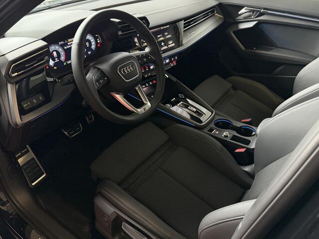 Audi A3 SPORTBACK 35 TFSI 3X S-LINE SCHUIFDAK SONOS MATRIX LED CAMERA STOELVERW ADAP.CRUISE ZWARTE HEMEL PANORAMA