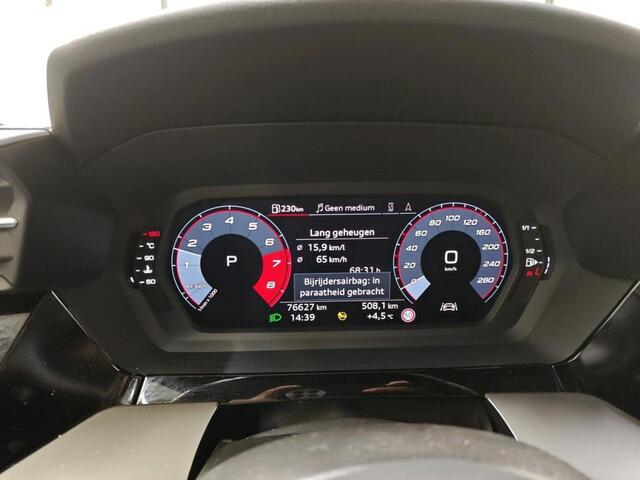 Audi A3 SPORTBACK 30 TFSI Advanced edition Airco ECC Sportstoelen Full LED Full Navi PDC Achter 17" Multispoke Virtual Cockpit NL Auto NAP + Historie