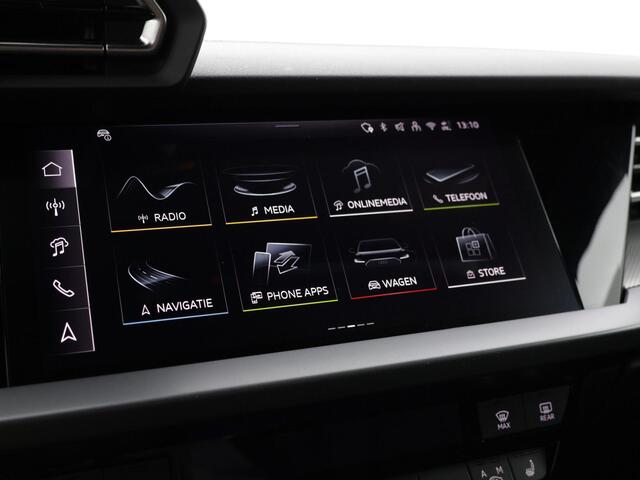 Audi A3 SPORTBACK 40 TFSIe 204pk S-Tronic S Edition · Camera · Parkeerassistent · Zwart Optiek Plus · Stoelverwarming · ACC · Drive Select · Garantie t/m 06-05-2029 of 100.000km