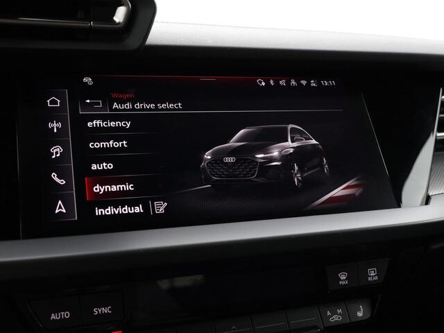 Audi A3 SPORTBACK 40 TFSIe 204pk S-Tronic S Edition · Camera · Parkeerassistent · Zwart Optiek Plus · Stoelverwarming · ACC · Drive Select · Garantie t/m 06-05-2029 of 100.000km