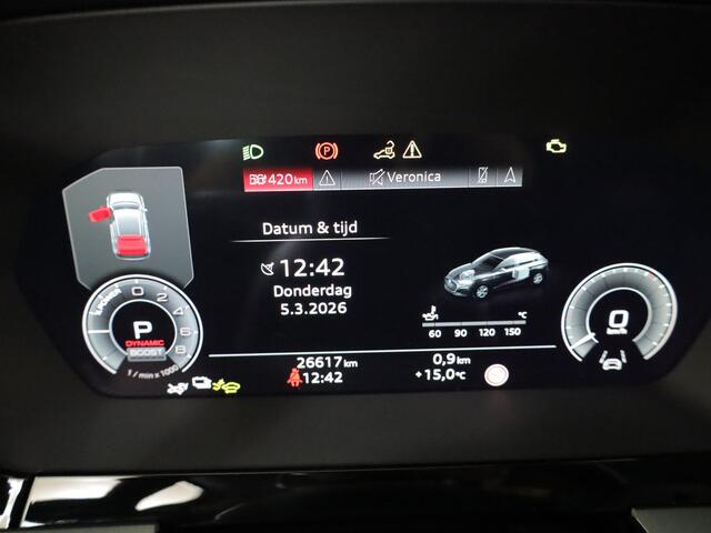 Audi A3 SPORTBACK 40 TFSI e Advanced edition 204 pk S-tronic | Verlengde garantie | Navigatie | Parkeersensoren (Park assist) | Achteruitrijcamera | Adaptieve cruise control | Stoelverwarming |
