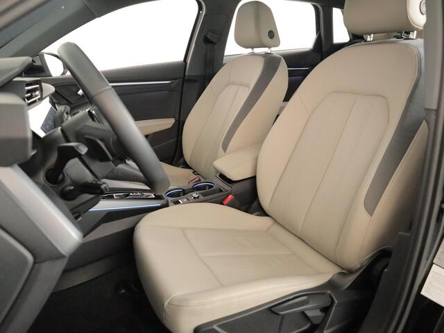 Audi A3 SPORTBACK 40 TFSI e Advanced edition 204 pk S-tronic | Verlengde garantie | Navigatie | Parkeersensoren (Park assist) | Achteruitrijcamera | Lederen bekleding | Adaptieve cruise control |