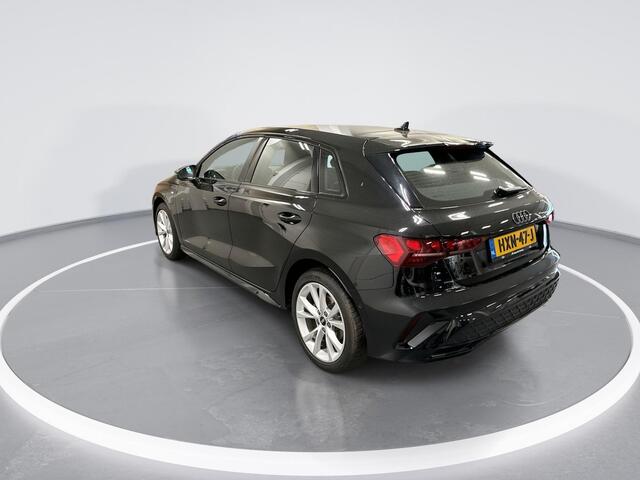 Audi A3 SPORTBACK 40 TFSIe 204pk S-tronic S edition · Camera · Apple/Android Car Play · Stoelverwarming · Navigatie · P-Sensoren · 17'' Inch · Garantie t/m 21-07-2029 of 100.000km